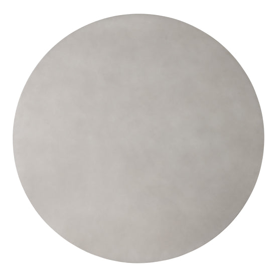 Duncan - Modern Faux Concrete + Walnut Round Dining Table - image 2