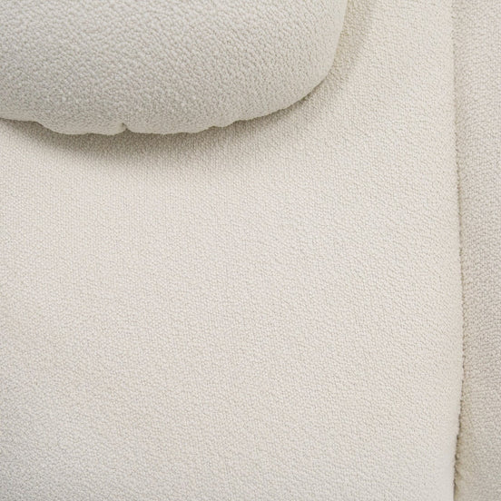 Duran - Contemporary White Fabric 4-Seater Sofa - image 2