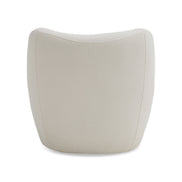 Duran - Contemporary White Fabric Accent Chair - image 2