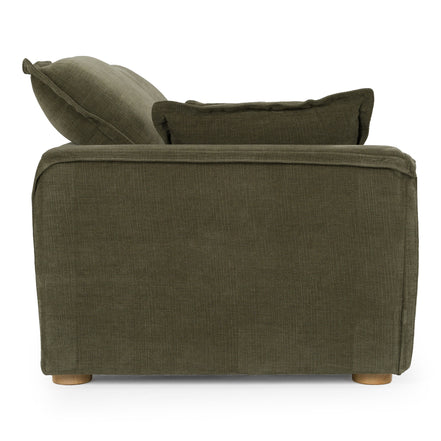 Durbin - Modern Green Fabric Sofa - image 4