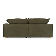 Durbin - Modern Green Fabric Sofa - image 5