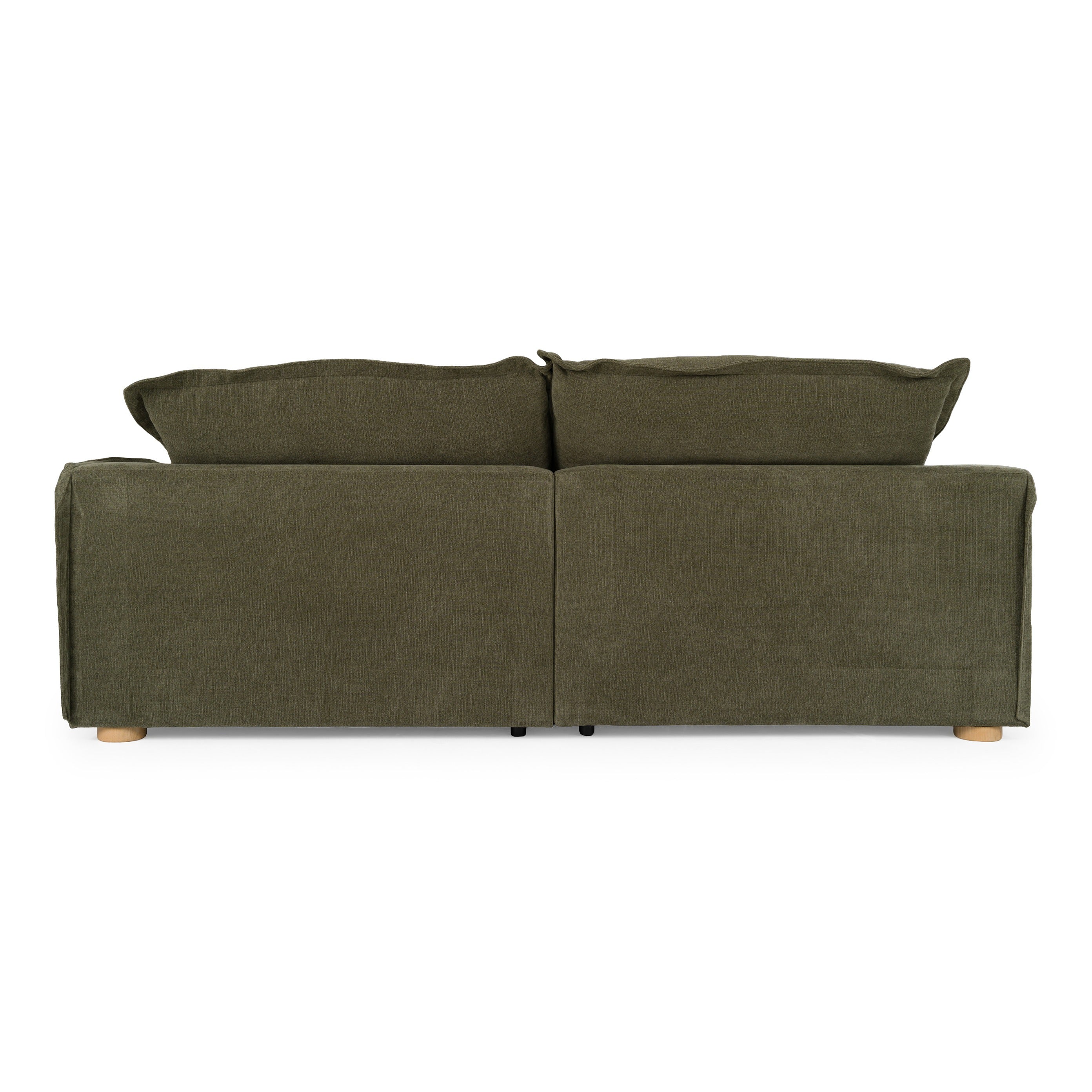Durbin - Modern Green Fabric Sofa - image 5