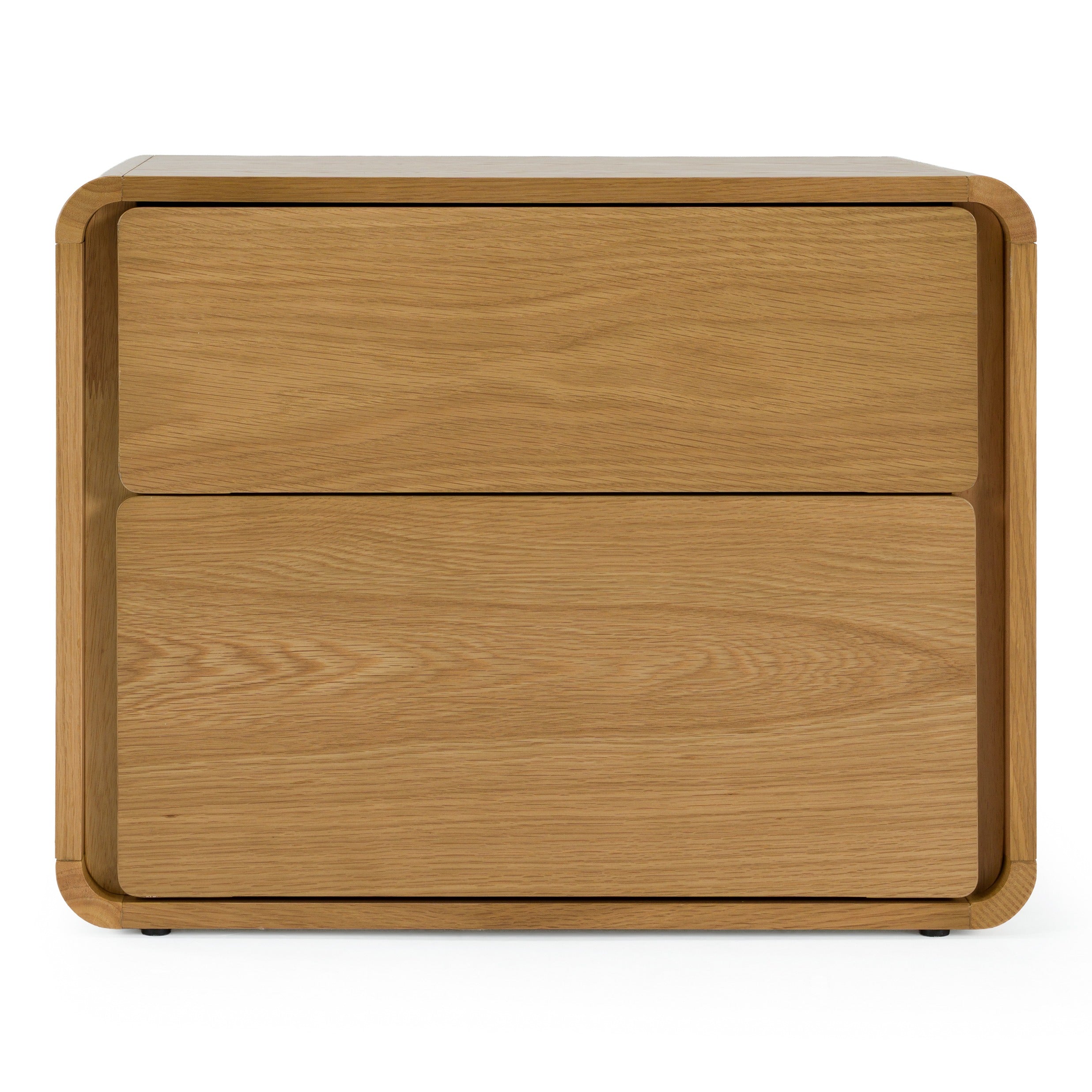 Dustin - Modern Natural Oak Nightstand - image 3