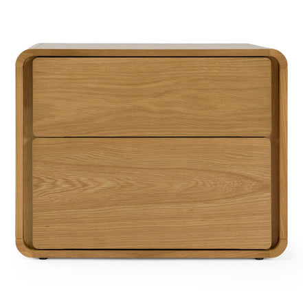 Dustin - Modern Natural Oak Nightstand - image 3