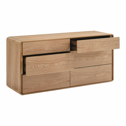 Dustin - Modern Natural Oak Dresser - image 2