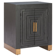 Trazo Side Table Black