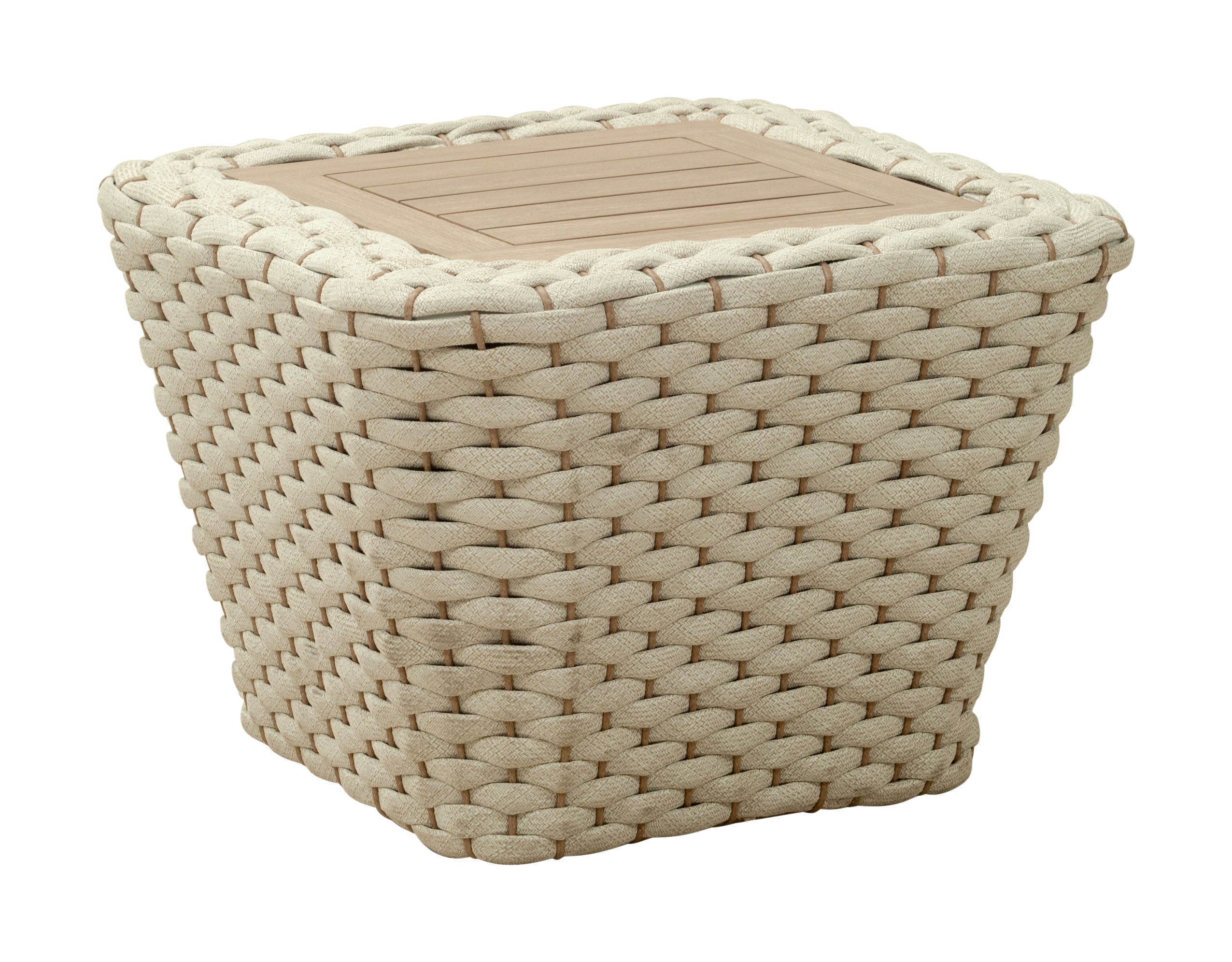 Antul Coffee Table White & Natural