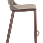 Ace Barstool (Set of 2) Brown & Walnut