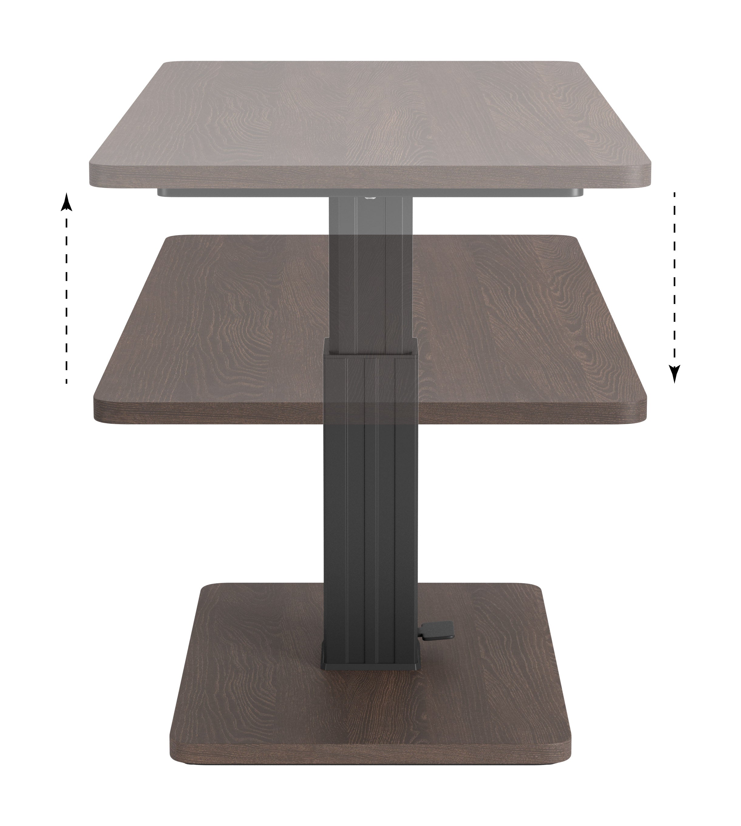 Brule Adjustable Dining Table Walnut