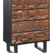 Aremi Chest Brown & Black