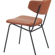 Charon Dining Chair (Set of 2) Vintage Brown
