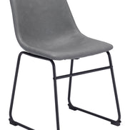 Smart Dining Chair (Set of 2) Charcoal
