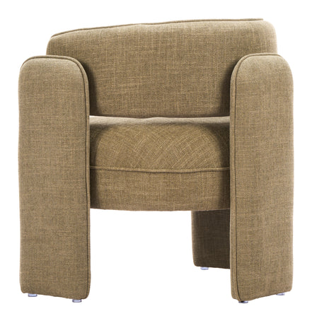 Naan Accent Chair Artichoke Green