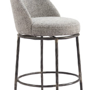 Nordhavn Swivel Counter Stool Gray