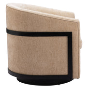 Hanko Swivel Chair Golden Beige