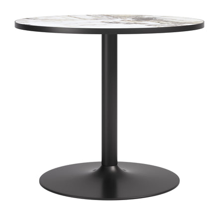 Batu Dining Table Gray & Black