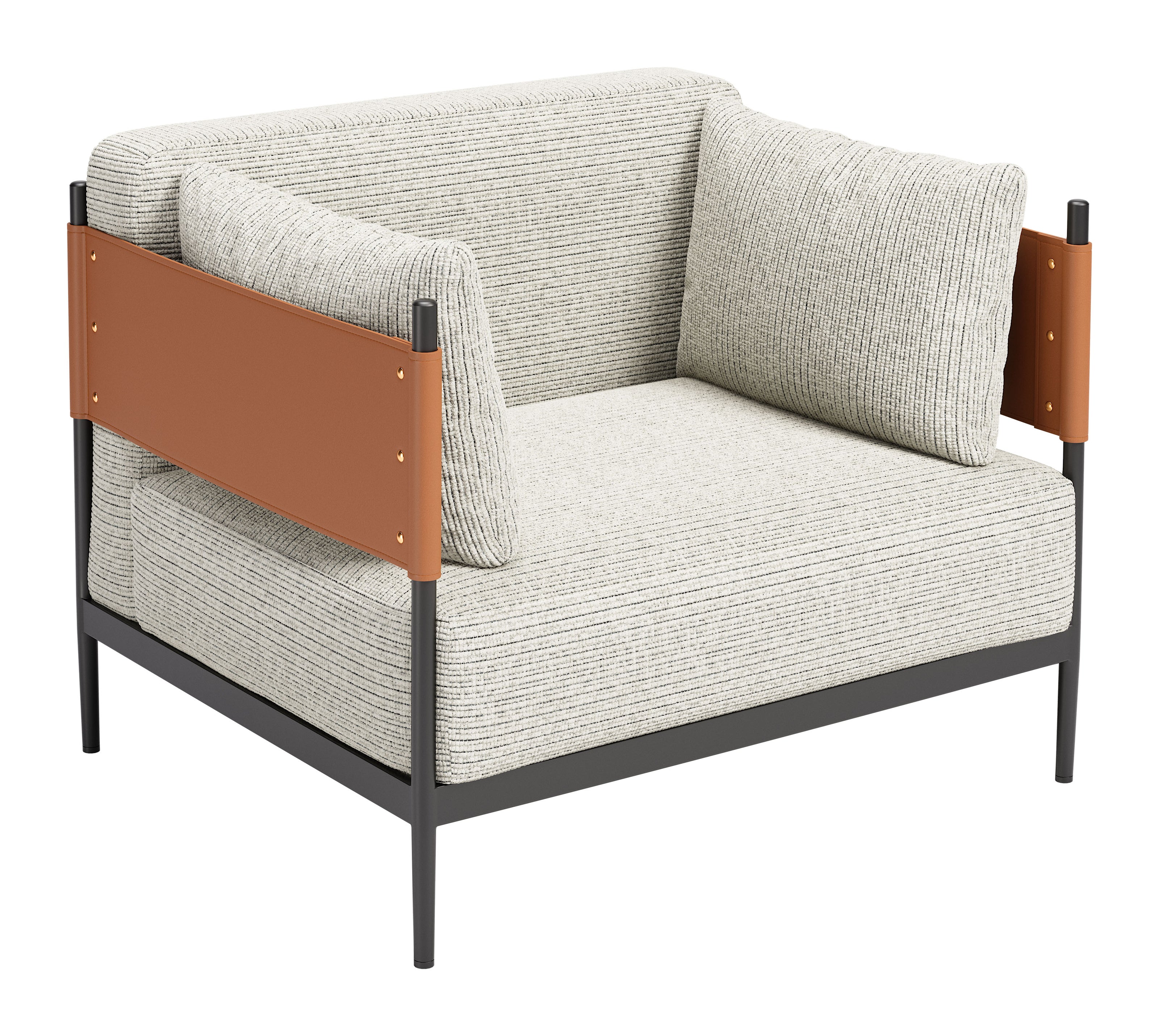 Stirbe Armchair Gray