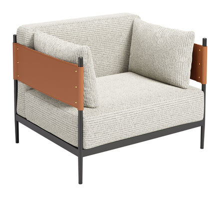 Stirbe Armchair Gray