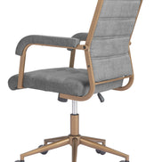 Auction Office Chair Gray