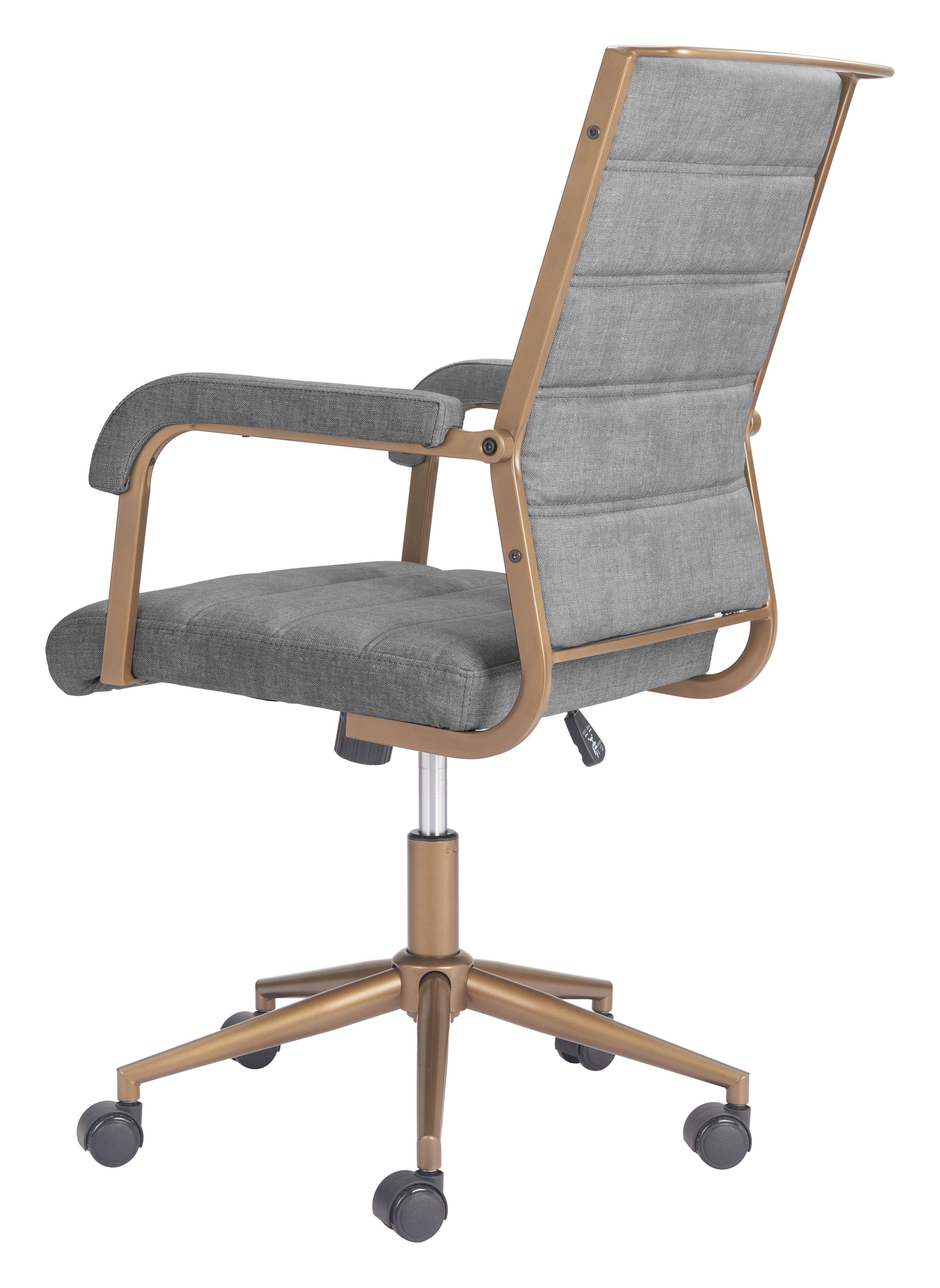 Auction Office Chair Gray
