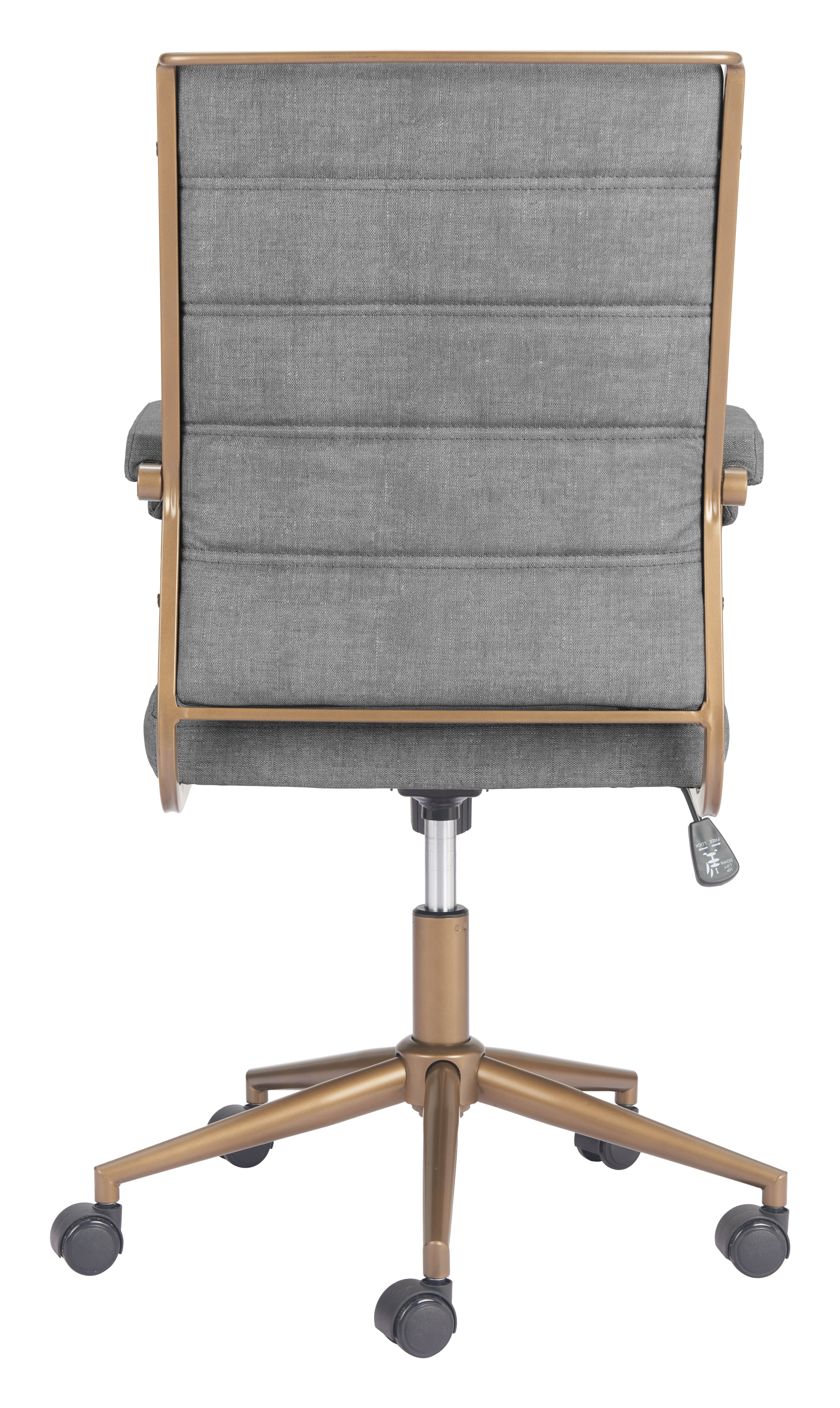 Auction Office Chair Gray