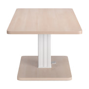 Brule Adjustable Dining Table Natural