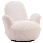 Lunet Swivel Chair Ivory
