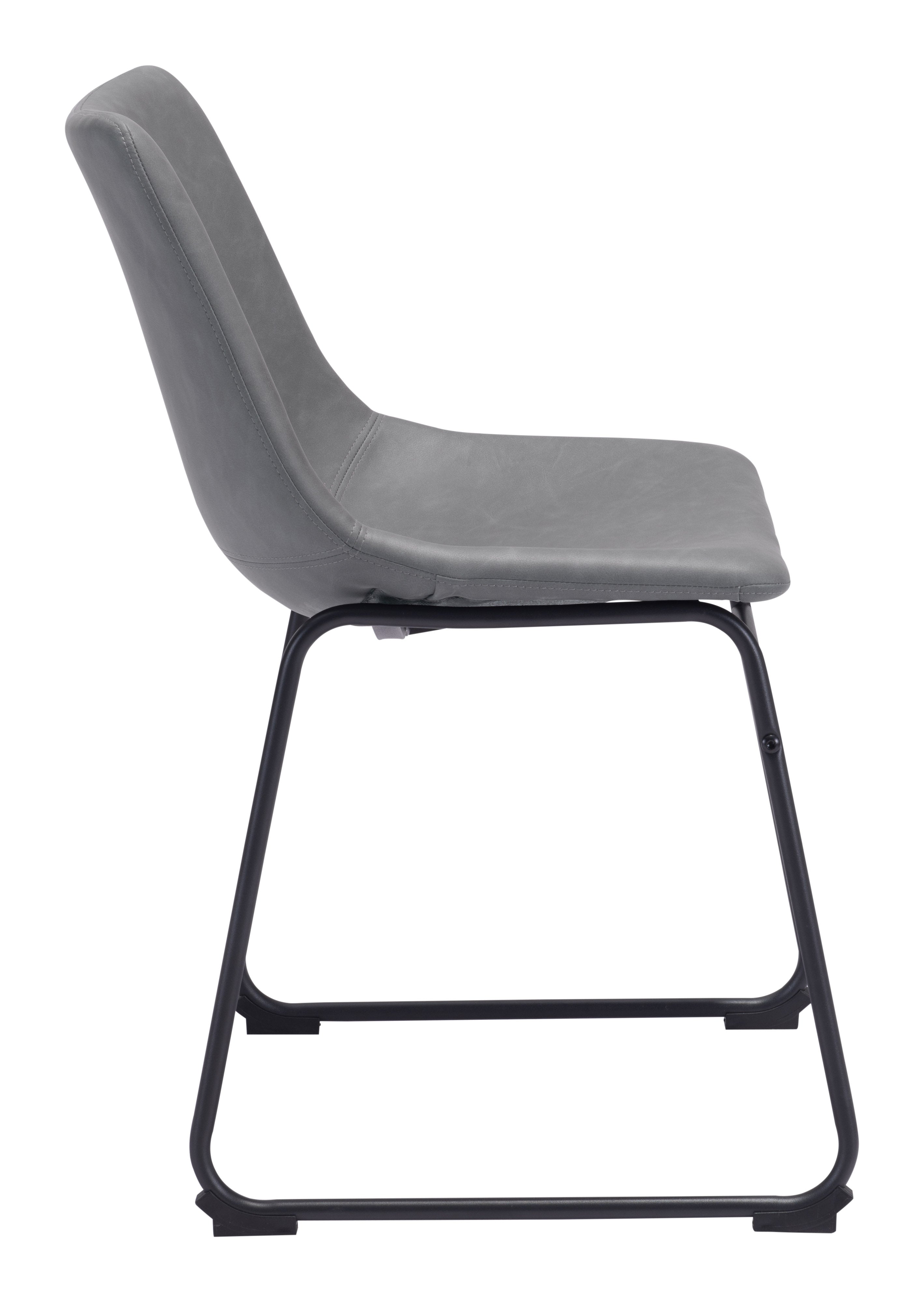 Smart Dining Chair (Set of 2) Charcoal