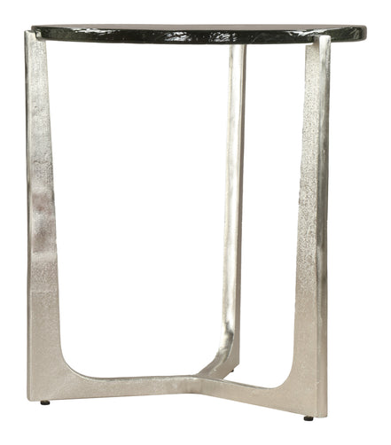 Olea Side Table Silver