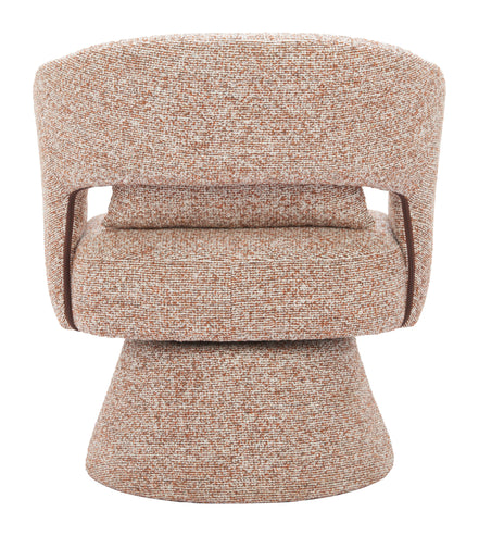Liva Swivel Chair Frosty Brown