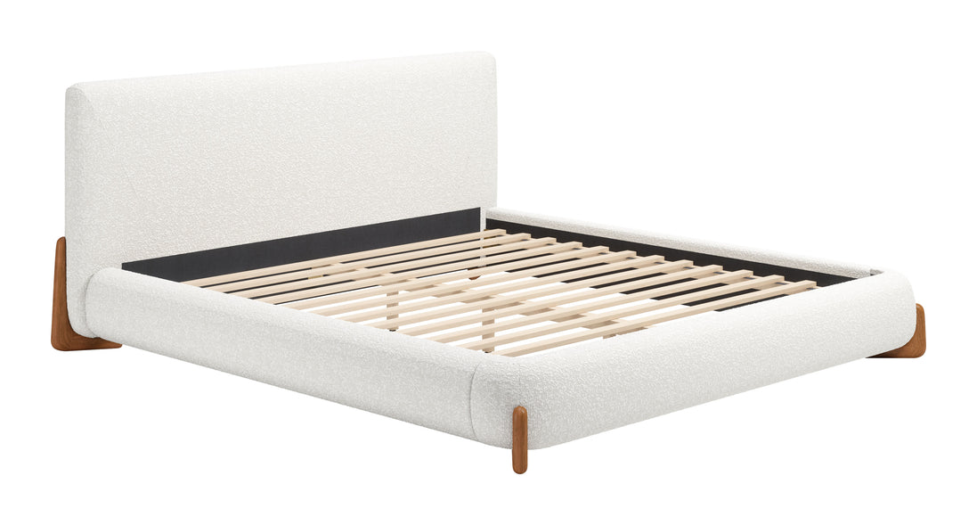 Baris King Bed Ivory
