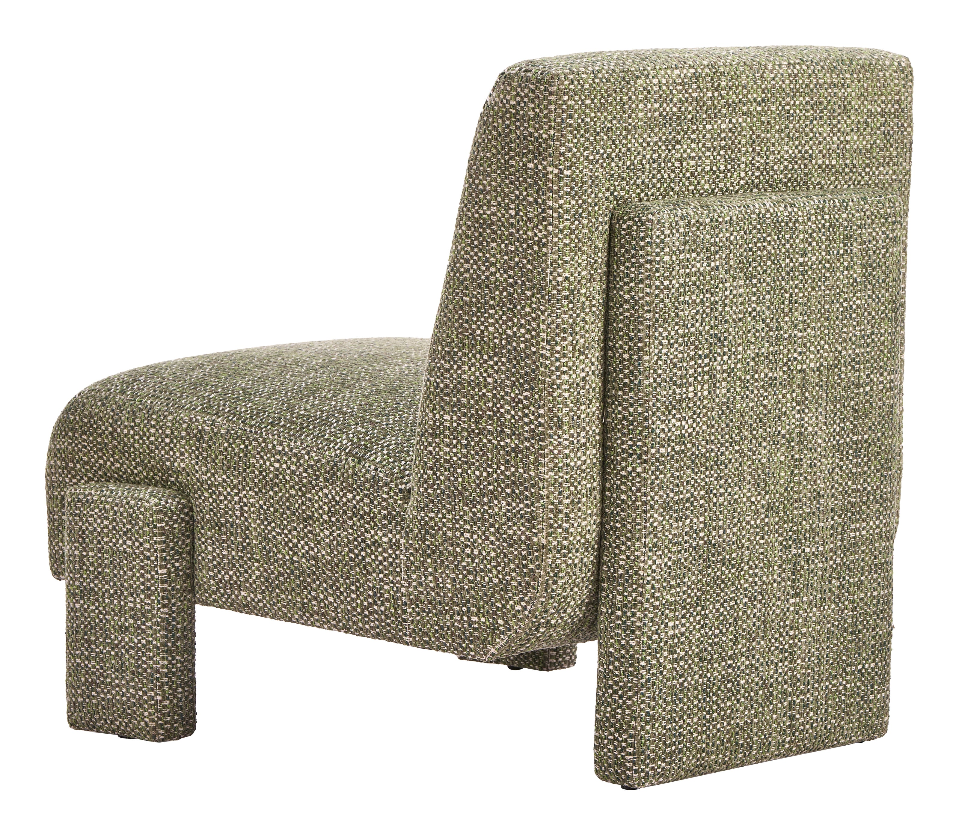 Orleen Accent Chair Checker Green