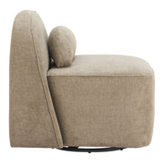 Kakao Swivel Chair Olive Brown
