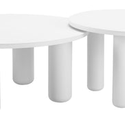 Ola Coffee Table Set (2-Piece) White