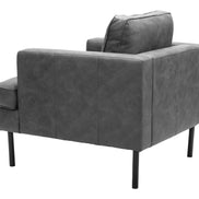 Decade Armchair Vintage Gray