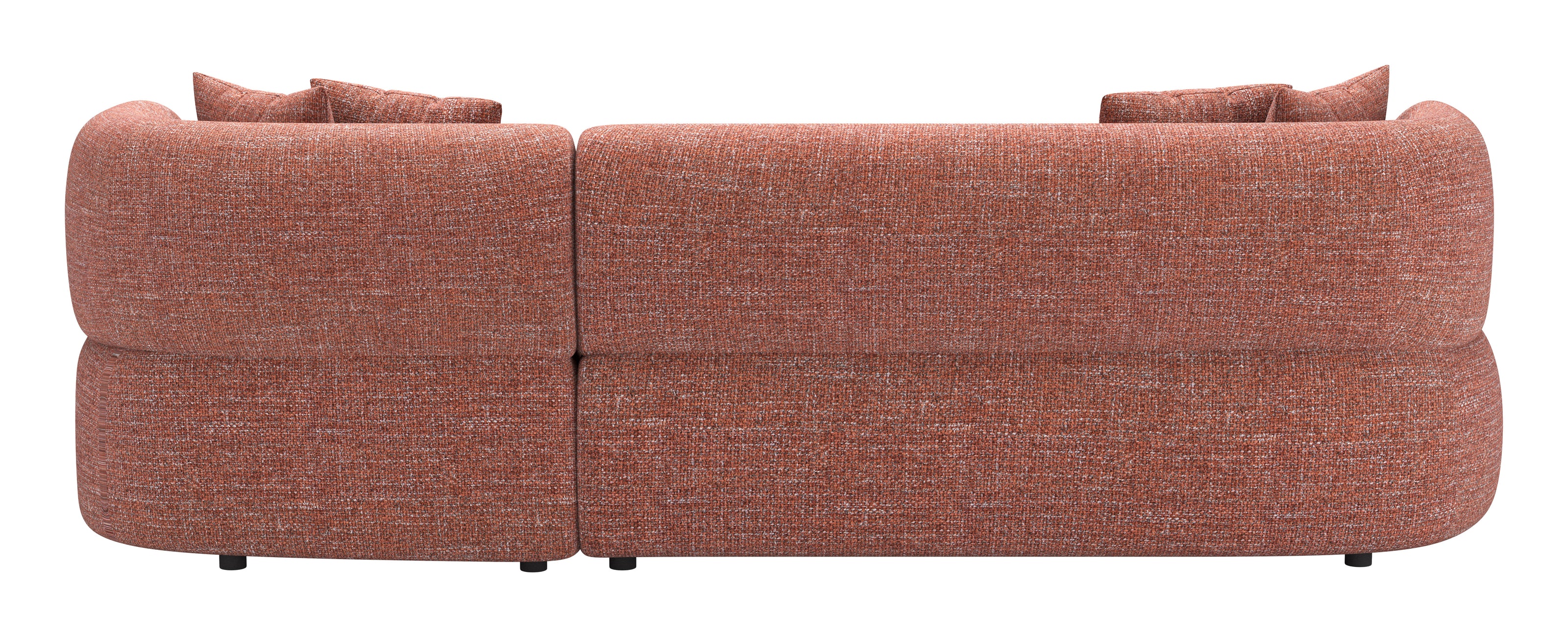 Venezia Chaise Sectional Brown