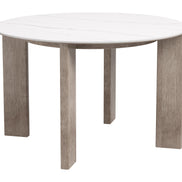 Oceanveil Round Dining Table White