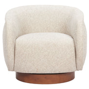 Vinta Swivel Chair Beige