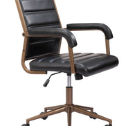 Auction Office Chair Vintage Black