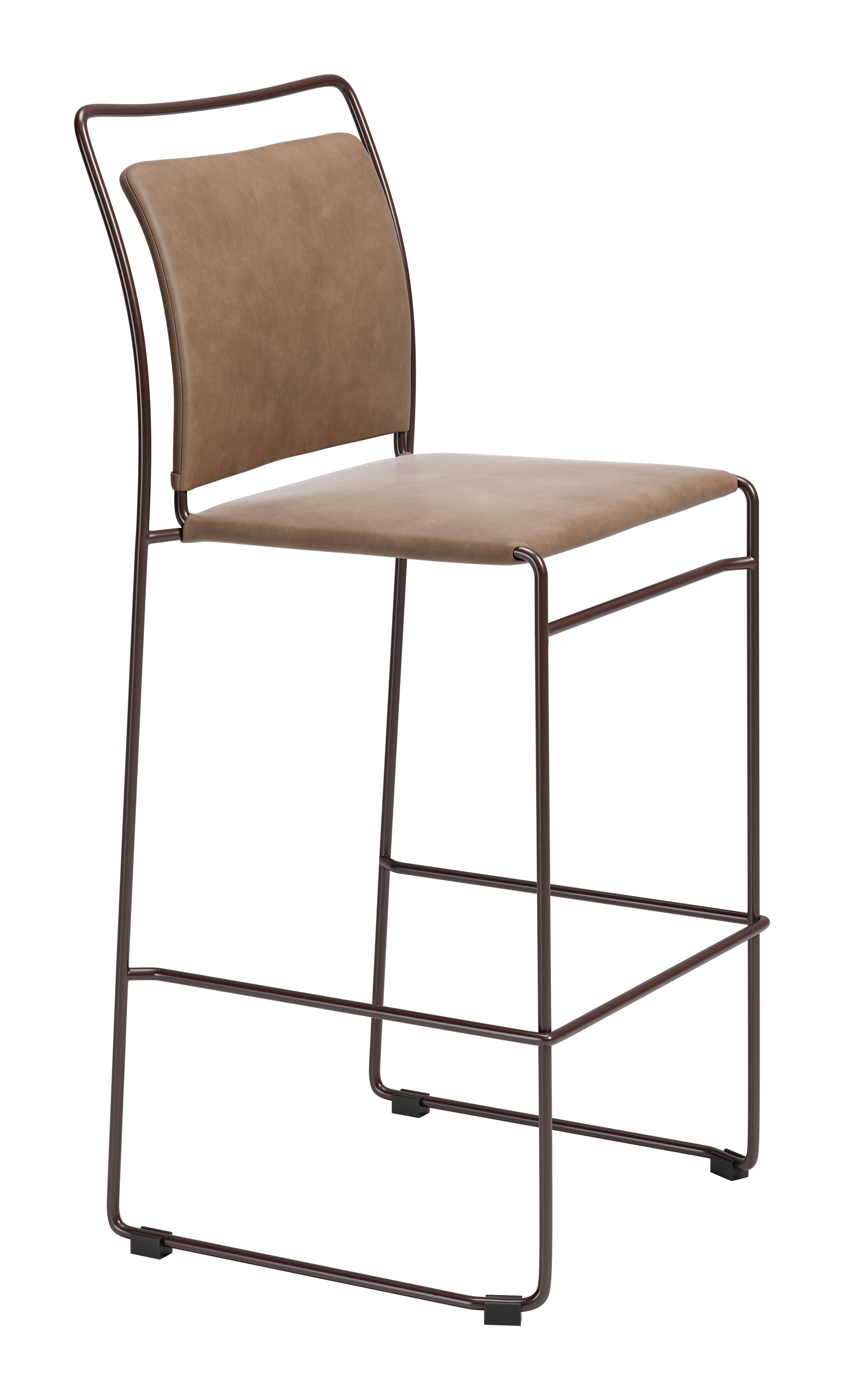 Verbena Barstool (Set of 2) Brown