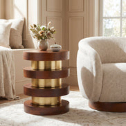 Marigot Side Table Walnut