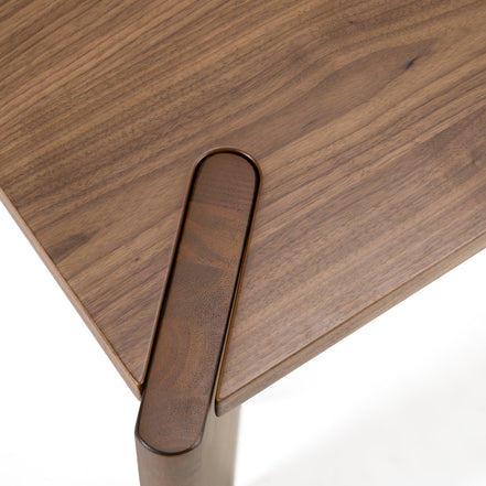 Edelman - Mid-Century Modern Walnut Dining Table - image 2