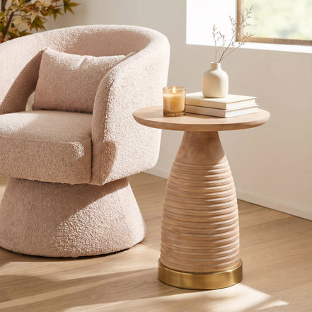 Radiant Side Table Natural