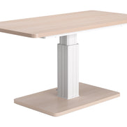 Brule Adjustable Dining Table Natural
