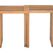 Riviera Extendable Stool (Set of 2) Natural