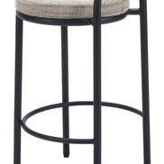 Sisal Counter Stool (Set of 2) Beige Tweed