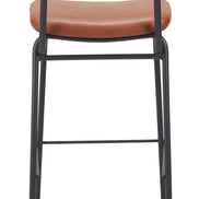 Charon Barstool (Set of 2) Vintage Brown
