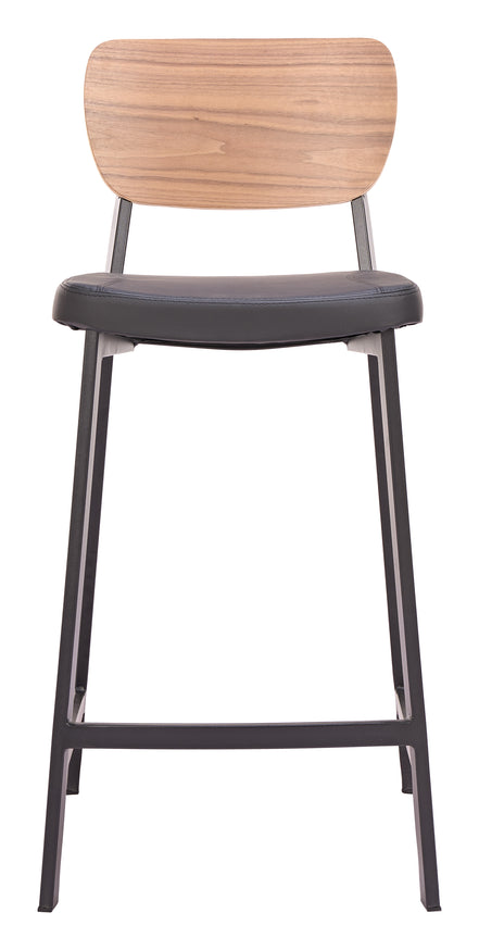 Ardenne Counter Stool (Set of 2) Black & Brown