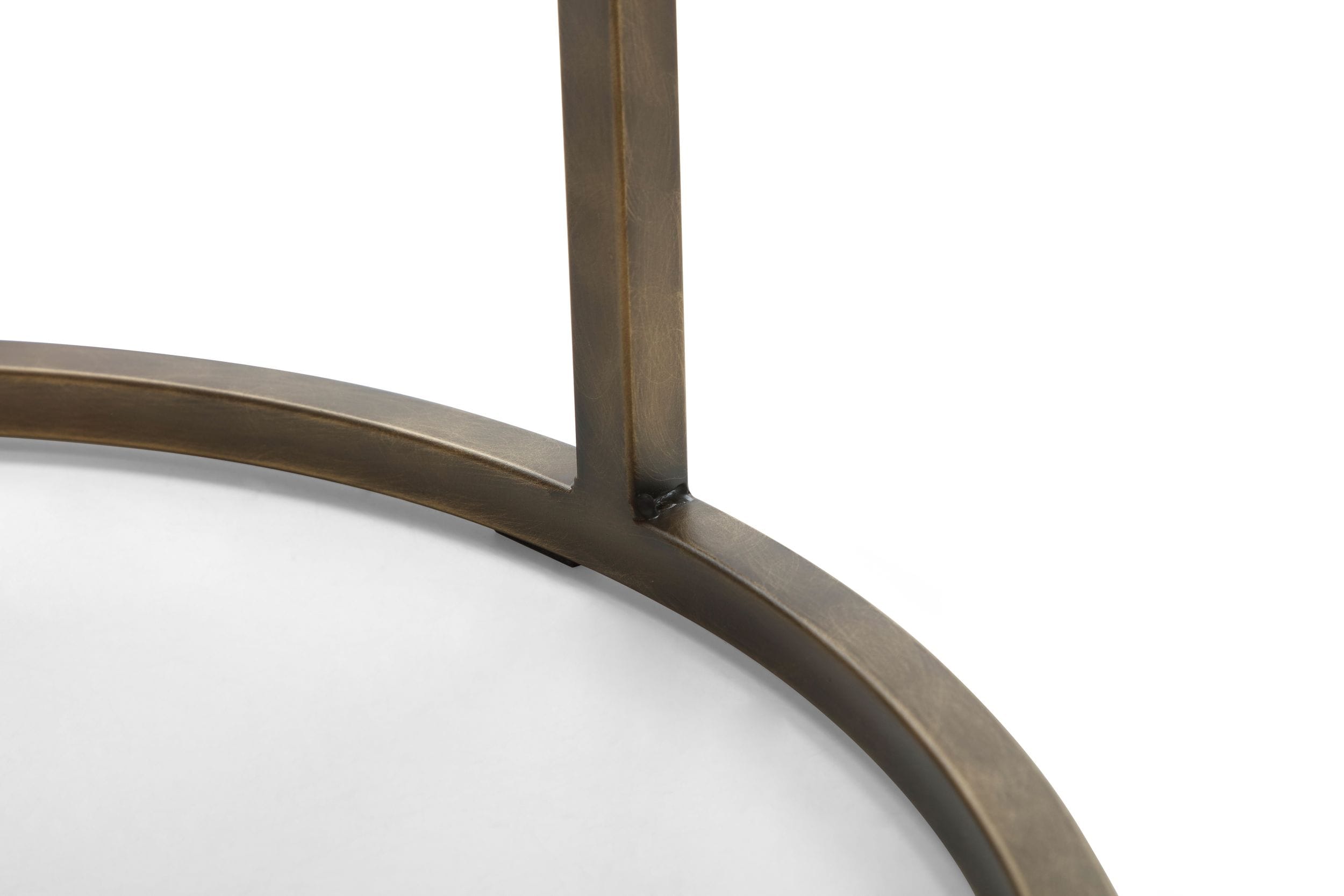 Elisa - Modern Grey Velvet & Brass Dining Chair - image 3