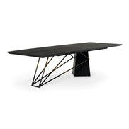 Elkhorn - Glam Black Ash + Stainless Steel 126